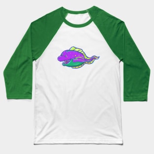 Buzz- the electrifying eel Baseball T-Shirt